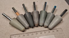 Set Schleif-Bits Konisch