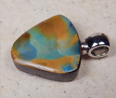 Boulderopal mit 925SS Öse - Video