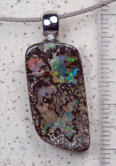 Boulderopal mit 925 SS Öse - Video