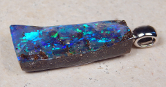 Gem Boulderopal mit 925 SS Öse - Video