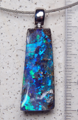 Gem Boulderopal mit 925 SS Öse - Video
