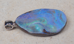 Boulderopal mit 925 SS Öse - Video