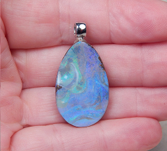 Boulderopal mit 925 SS Öse - Video