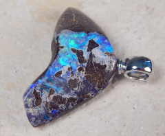 Boulderopal mit 925 SS Öse - Video