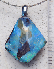 Boulderopal mit 925 SS Öse - Video