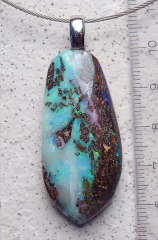 Boulderopal mit 925 SS Öse - Video