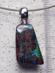 Boulderopal mit 925 SS Öse - Video