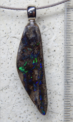 Boulderopal mit 925 SS Öse - Video