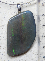 Andamooka Opal mit 925 SS Öse - Video