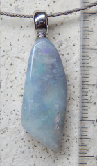 Grey Opal mit 925 SS Öse - Video