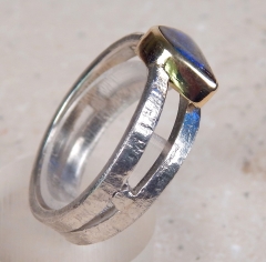 Designer-Ring 925SS & 585GG - Video