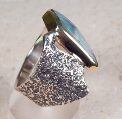 Designer-Ring 925SS & 585GG - Video