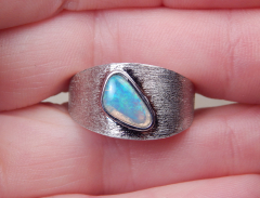 Designer-Opalring 925 SS - Video