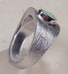 Designer-Opalring 925 SS - Video