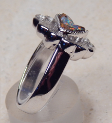 Designer Boulder- Opalring 925 SS - Video