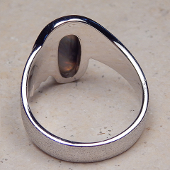 Designer Semiblack- Opalring 925 SS - Video