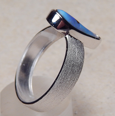 Designer Boulder- Opalring 925 SS - Video