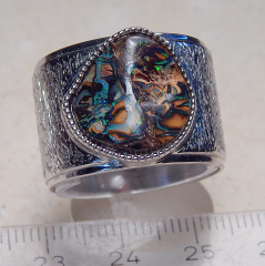 Designer Koroit- Opalring 925 SS - Video