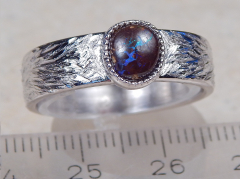 Designer-Opalring 925 SS - Video