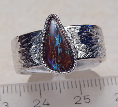 Designer-Opalring 925 SS - Video