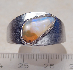 Designer Boulder- Opalring 925 SS - Video