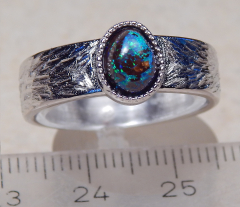 Designer Matrix- Opalring 925 SS - Video