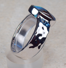 Designer Boulder- Opalring 925 SS - Video