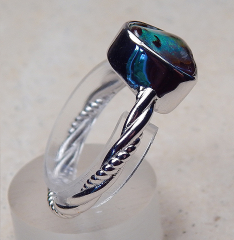 Designer Boulder- Opalring 925 SS - Video