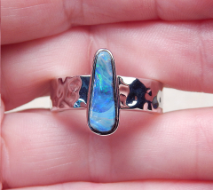 Designer-Opalring 925 SS - Video