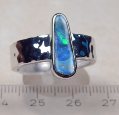 Designer-Opalring 925 SS - Video