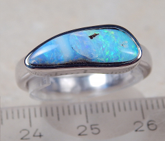 Designer Boulder- Opalring 925 SS - Video