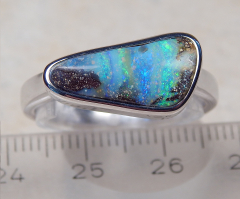 Designer-Opalring 925 SS - Video