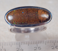 Designer-Opalring 925 SS - Video