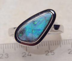 Designer Boulder- Opalring 925 SS - Video