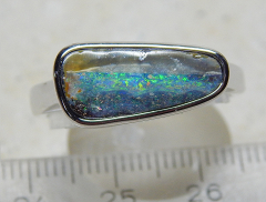 Designer Boulder- Opalring 925 SS - Video