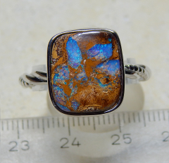 Designer Boulder- Opalring 925 SS - Video