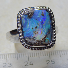 Designer-Opalring 925 SS - Video