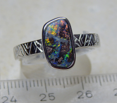 Designer Opal Ring in 925 SS - Video