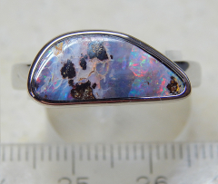Designer Opal Ring in 925 SS - Video