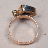Opalring in 585 GG mit Brillant - Video