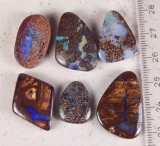 Parcel mit 6 Boulder- Opalen