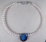 Perlenkette mit Opal