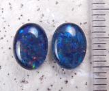Opal-Tripletten-Pärchen 8 x 6 mm