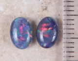 Opal-Tripletten-Pärchen 7 x 5 mm