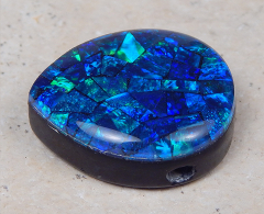 Gem-Mosaik 22 x 18 mm mit Bohrung - Video