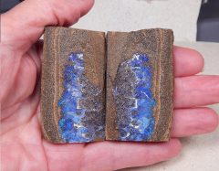 Roh-Boulderopal-Pärchen - Video